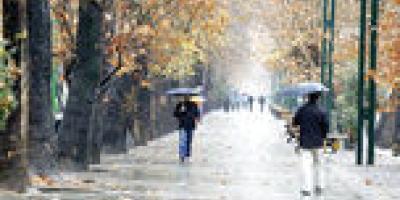 بی‌آبی زیر باران