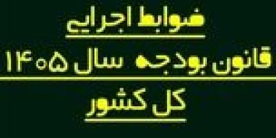 هیئت وزیران ضوابط اجرایی قانون بودجه 1405 را تغییر داد
